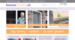 Desktop Screenshot of horrengigant.nl